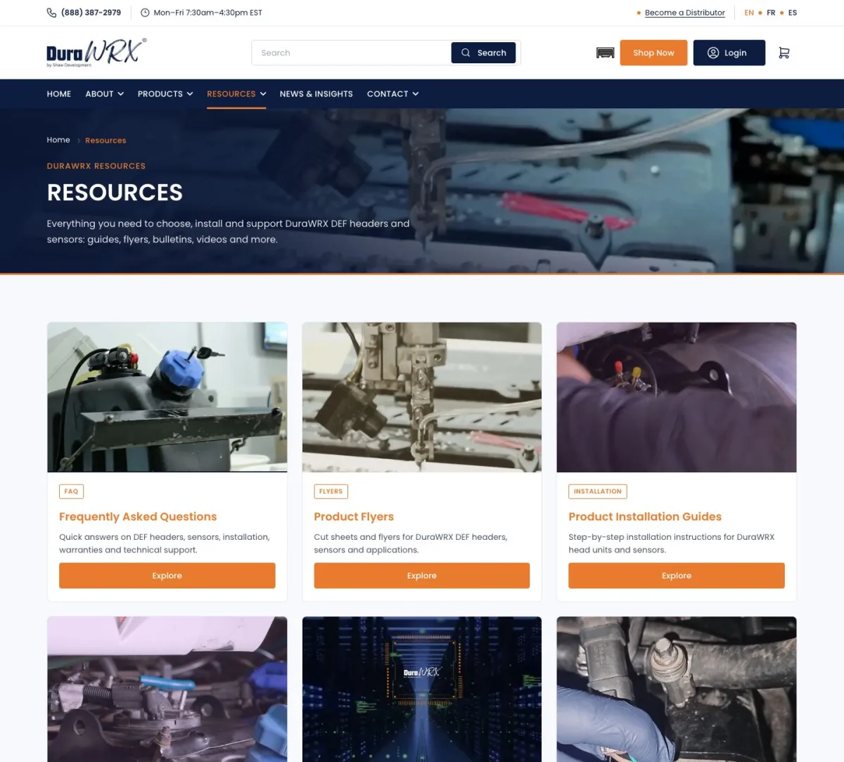 DuraWRX: Resources hub